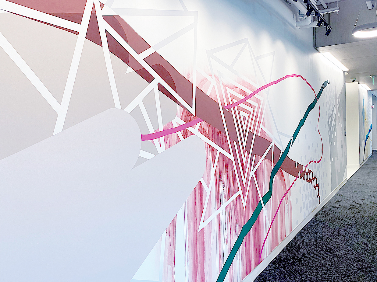 Axis Alpharetta Murals - A-R-T & Associates