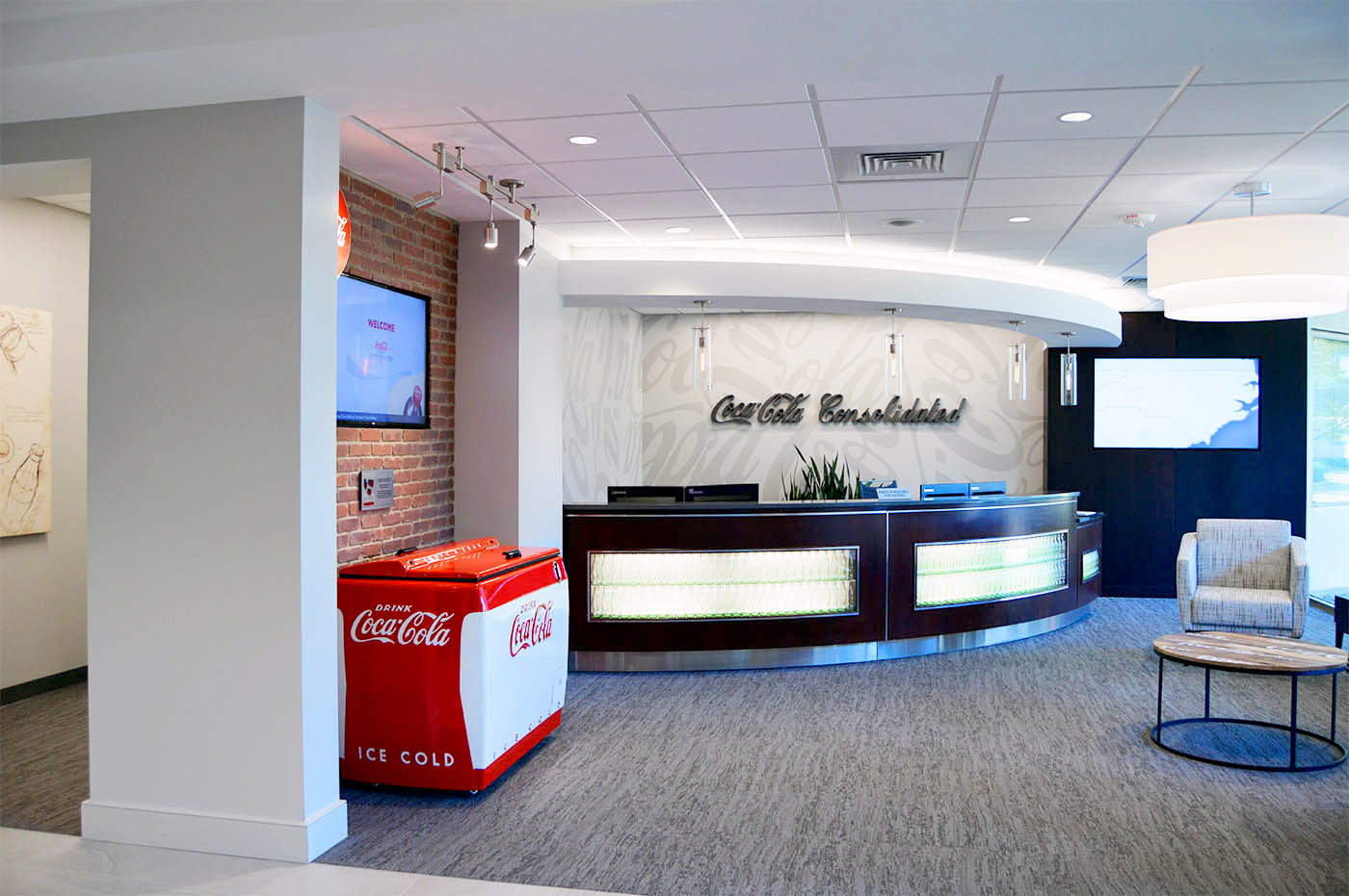 interior branding displays