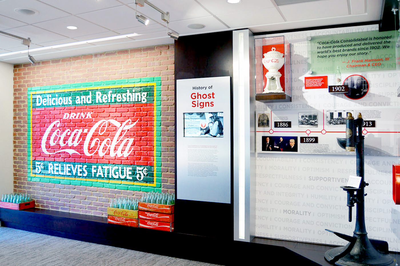 interior branding displays